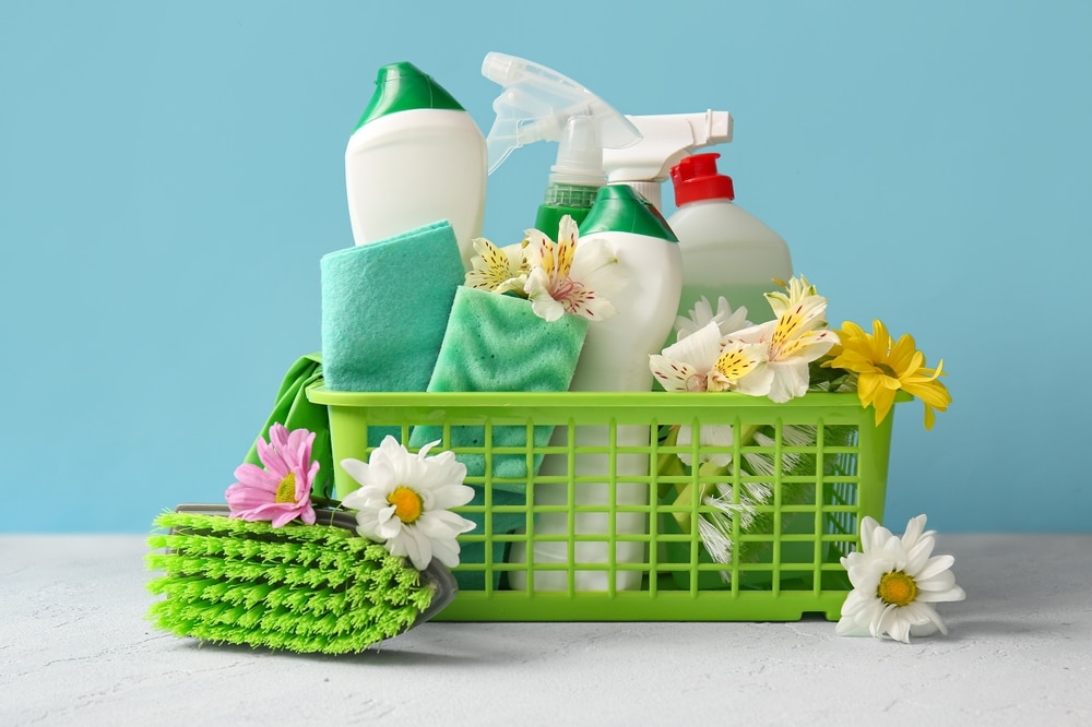 How do you spring clean your house